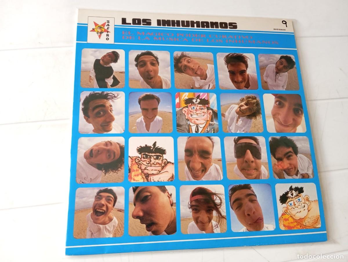 Discos de vinilo: LP LOS INHUMANOS - EL MAGICO PODER CURATIVO DE LA MUSICA