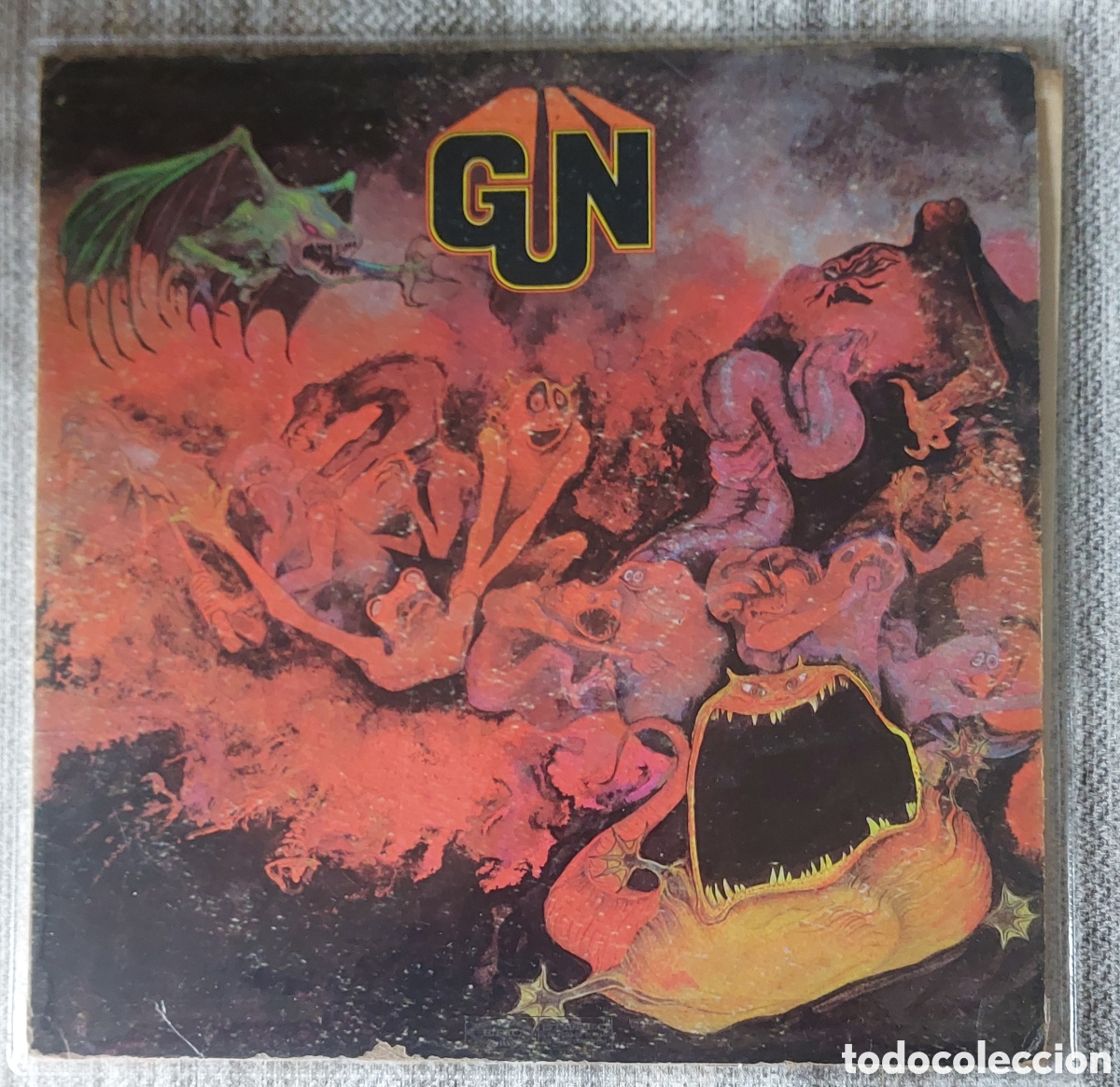 Discos de vinilo: GUN - Race with the devil