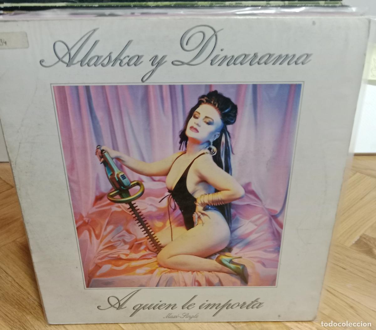 Discos de vinilo: Alaska y Dinarama - A quien le importa Maxi