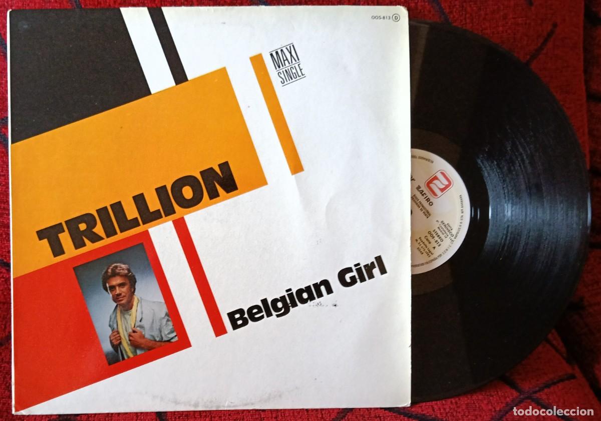 Discos de vinilo: TRILLION ** Belgian Girl ** MAXI SINGLE VINILO PROMOCIONAL 1985