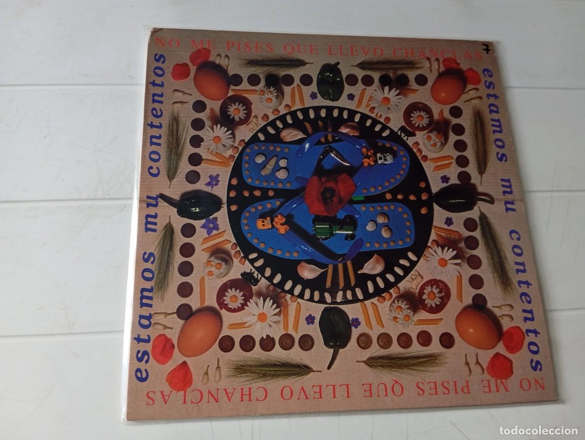 Discos de vinilo: LP NO ME PISES QUE LLEVO CHANCLAS - ESTAMOS MU CONTENTOS