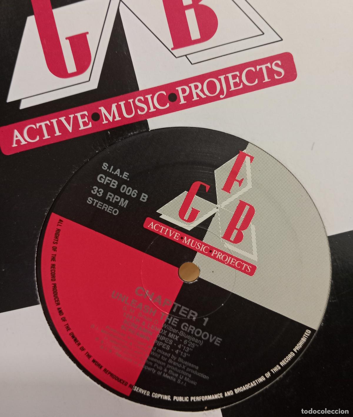 Discos de vinilo: Chapter 1 &ndash; Unleash The Groove Maxi Italia 1990