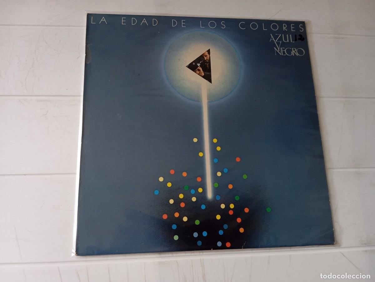 Discos de vinilo: LP AZUL Y NEGRO - LA EDAD DE LOS COLORES