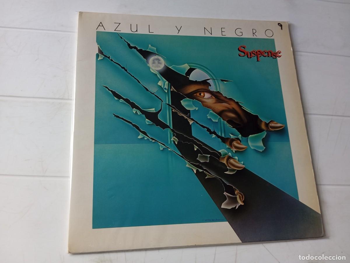 Discos de vinilo: LP AZUL Y NEGRO - SUSPENSE