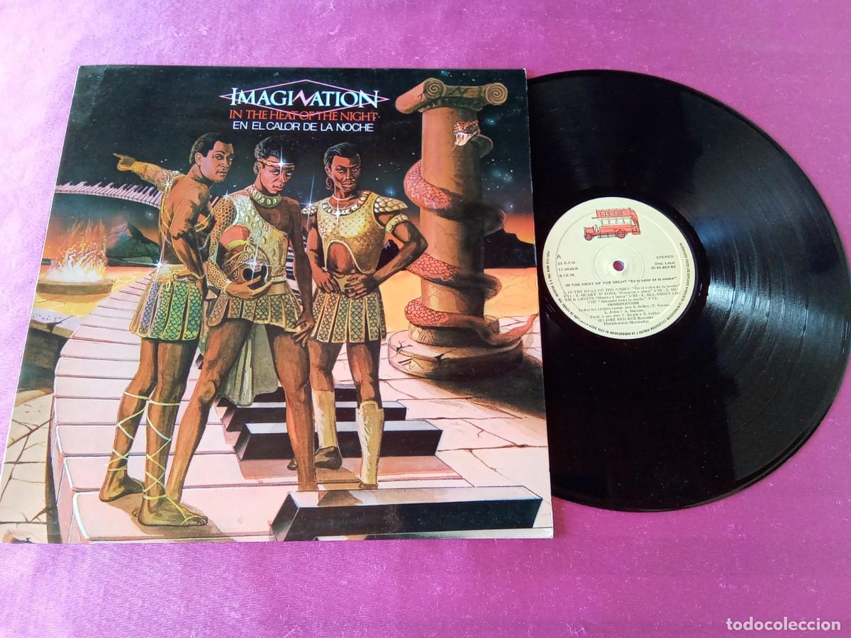 Discos de vinilo: IMAGINATION IN THE HEAT OF THE NIGHT EN EL CALOR DE LA NOCHE 1982 LP L32 4 1