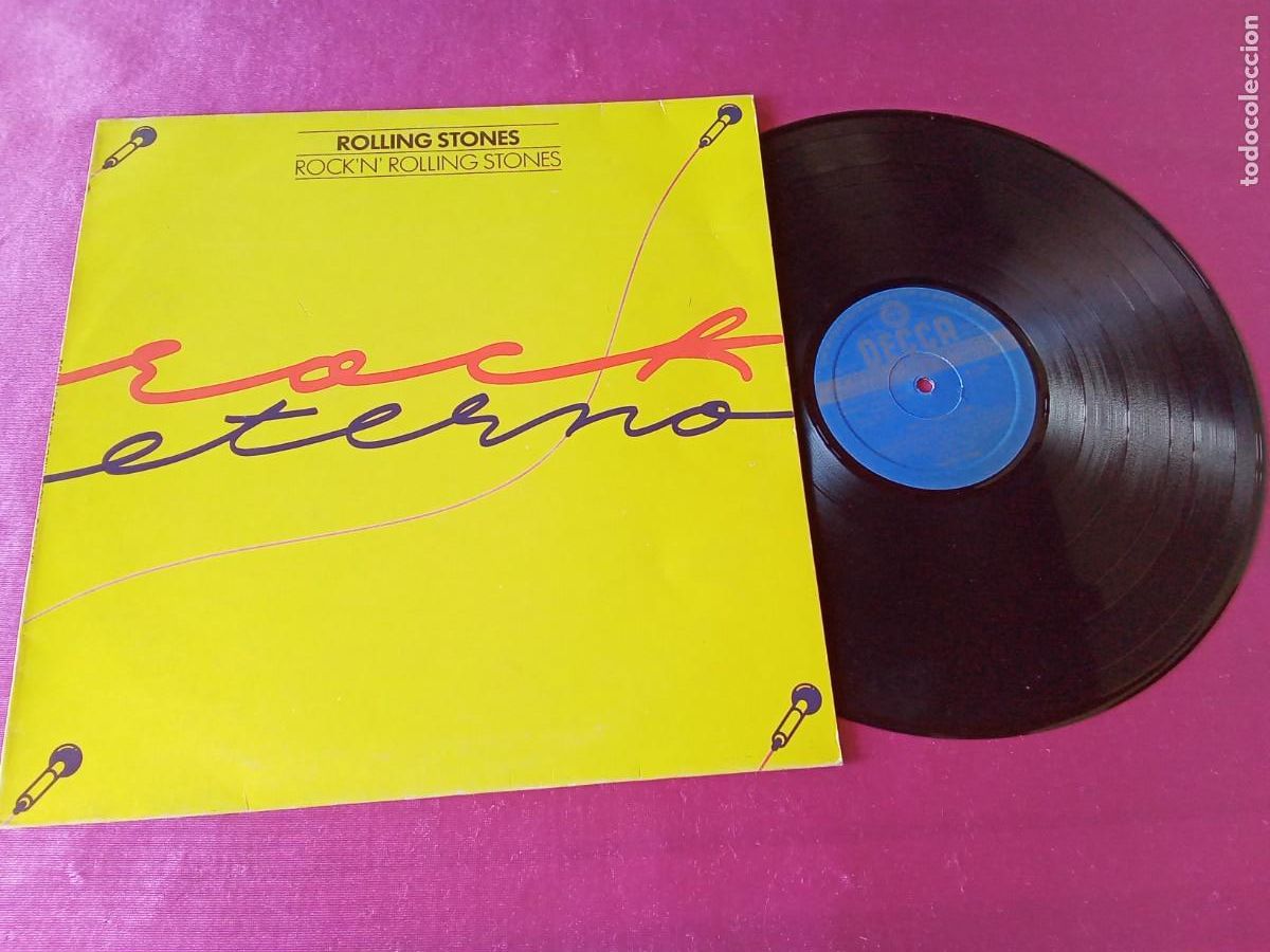 Discos de vinilo: ROLLING STONES ROCK ROLLING STONES 1974 LP L32 4 1