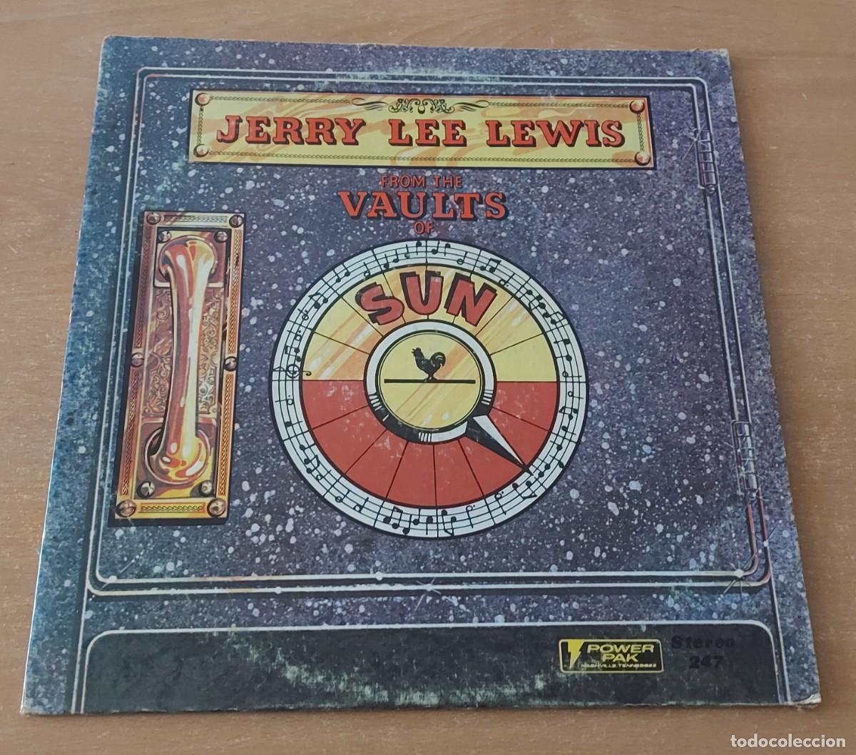 Dischi in vinile: LP JERRY LEE LEWIS From Vaults of Sun POWER PAK USA