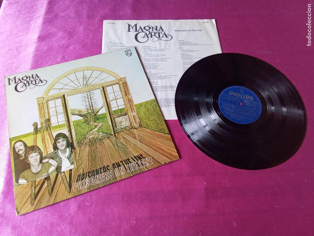 Discos de vinilo: MAGNA CARTA PRISIONEROS ON THE LINE LP L32 4 1