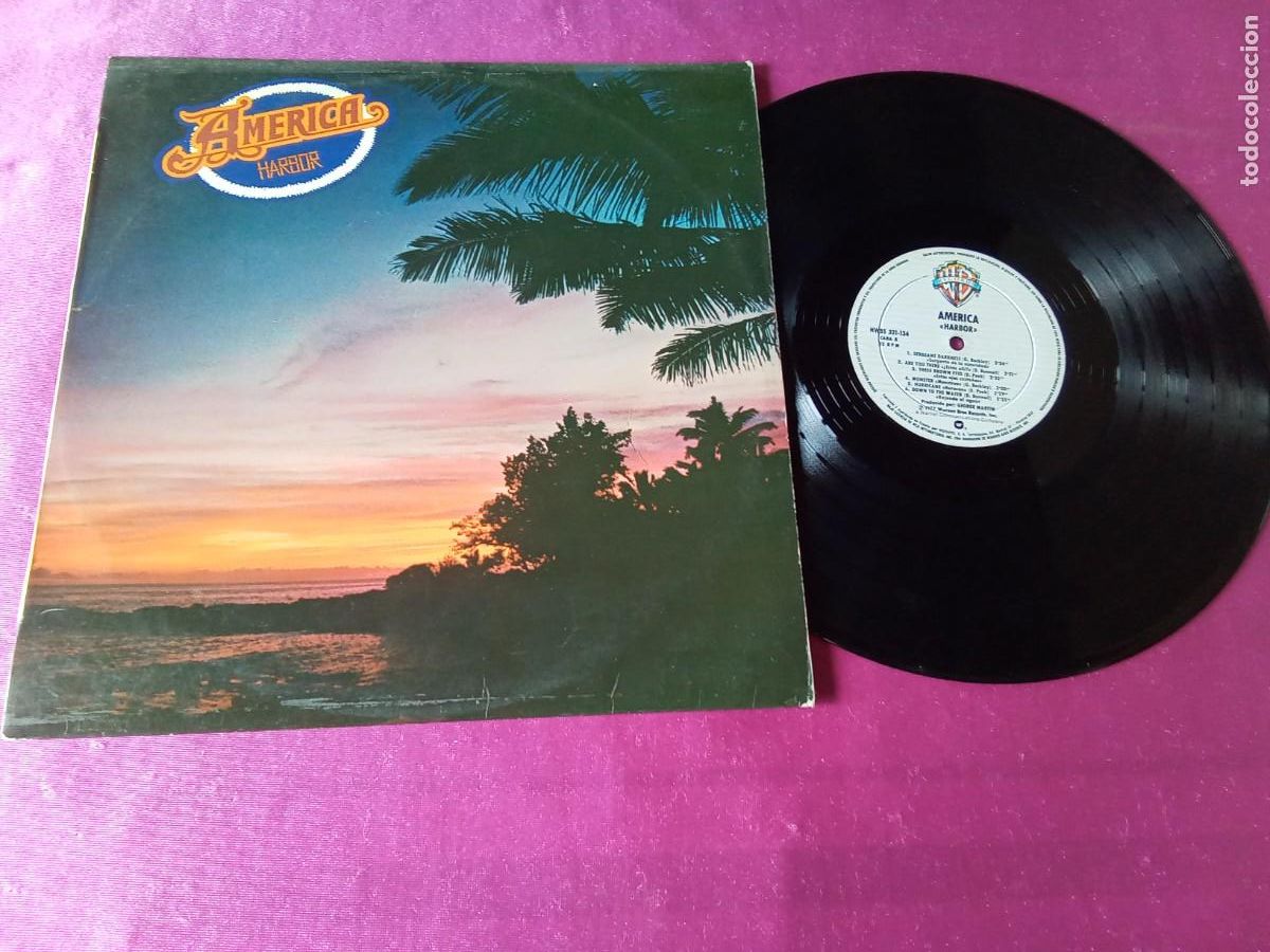 Discos de vinilo: AMERICA HARBOR 1977 LP L32 4 1