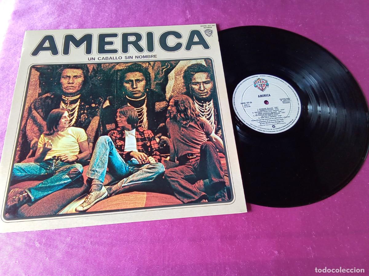 Discos de vinilo: AMERICA UN CABALLO SIN NOMBRE 1972 LP L32 4 1