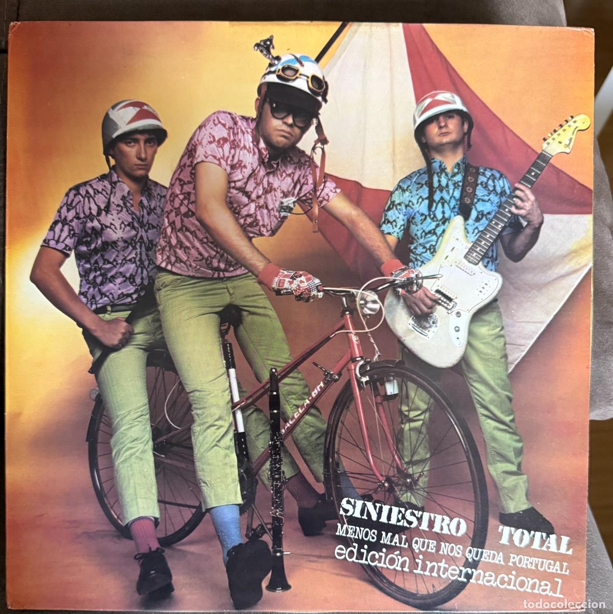 Discos de vinilo: Siniestro Total &lrm;&ndash; Menos Mal Que Nos Queda Portugal. Disco vinillo. Edic. Spain. 1984