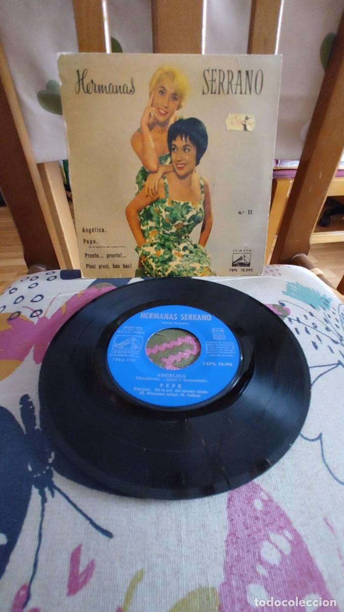 Discos de vinilo: HERMANAS SERRANO-EP ANGELICA +3