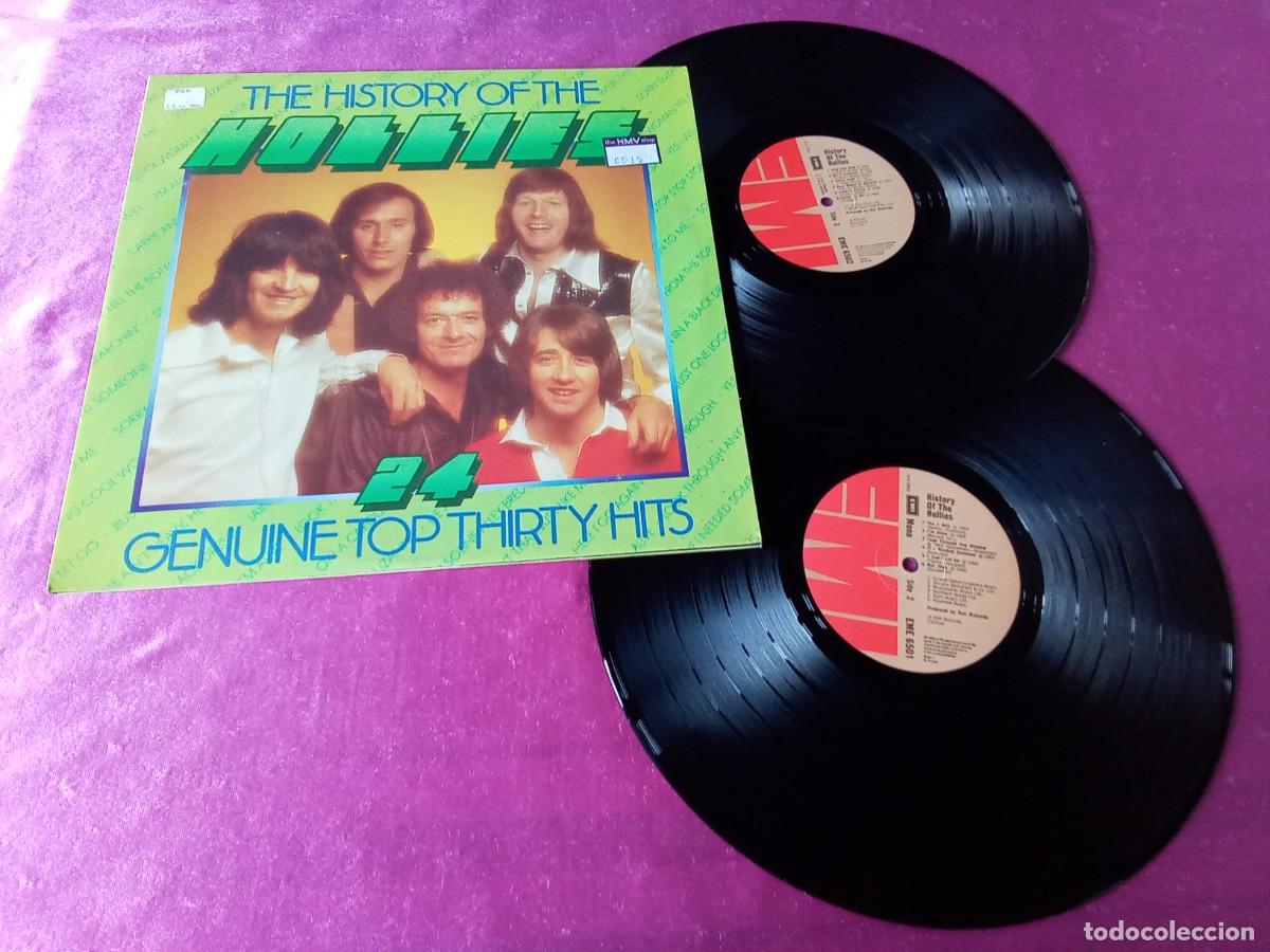 Discos de vinilo: HISTORY OF THE HOLLIES 1966 DOBLE LP L32 4 1
