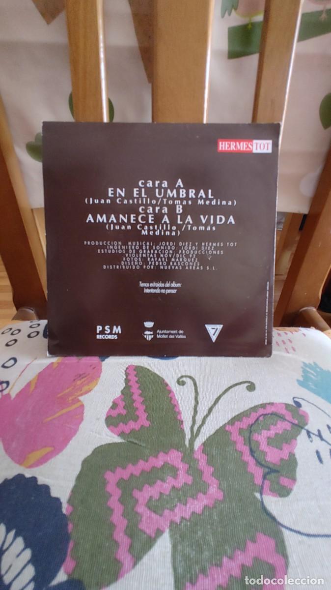 Discos de vinilo: HERMES TOT-SINGLE EN EL UMBRAL - Foto 2