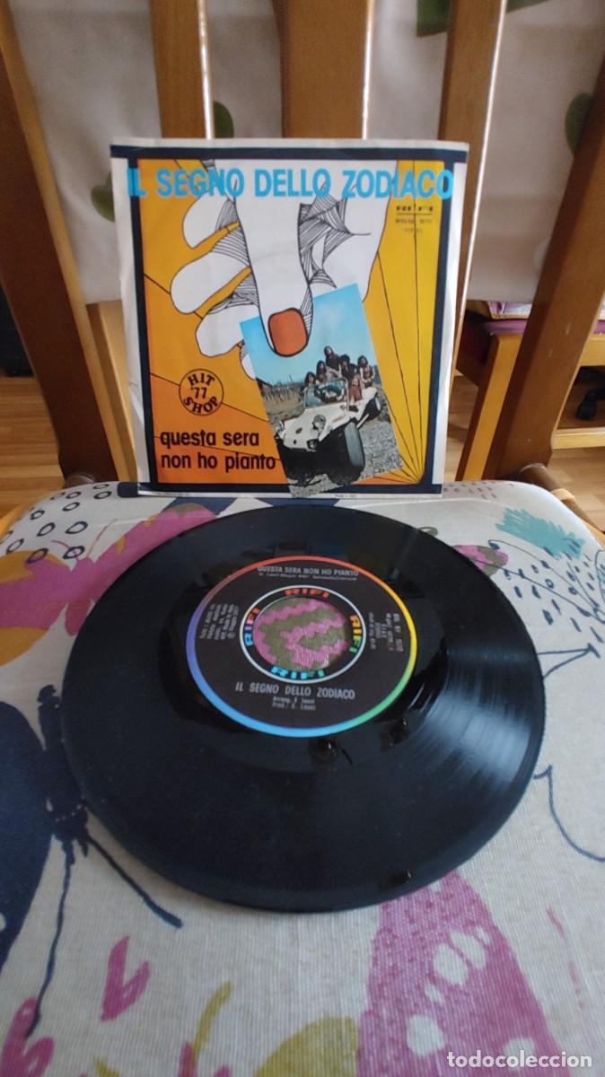 Discos de vinilo: IL SEGNO DELLO ZODIACO-SINGLE QUESTA SERA NON HO PIANTO