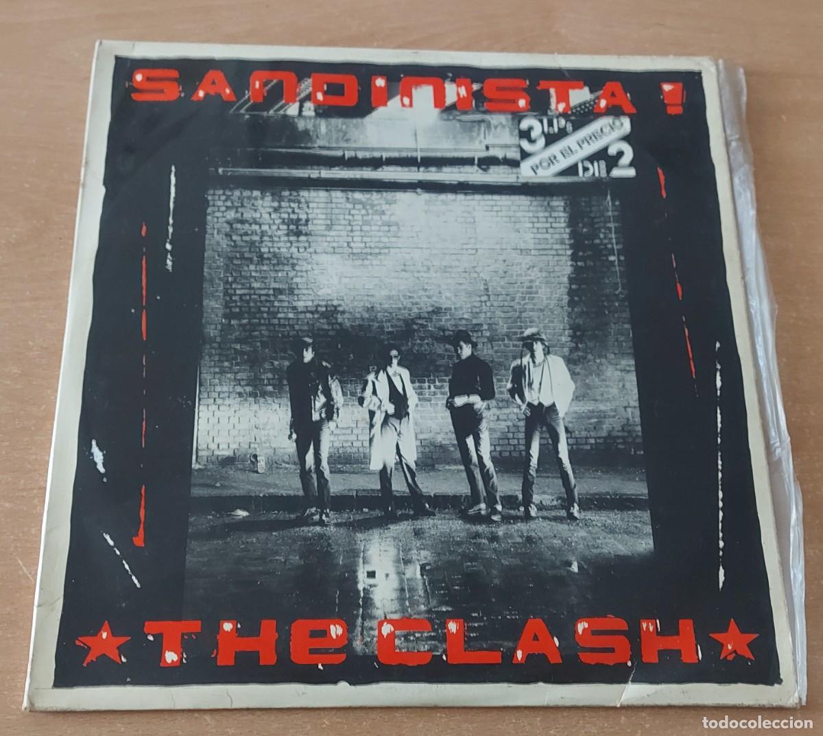 Discos de vinilo: 2 lp vinilo THE CLASH SANDINISTA ( falta vinilo 2) CBS 1980 ESPA&Ntilde;A