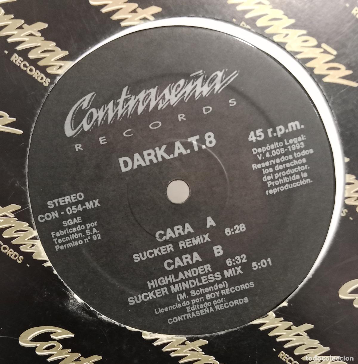 Discos de vinilo: Dark A.T.8 &ndash; Sucker (Remix) Maxi