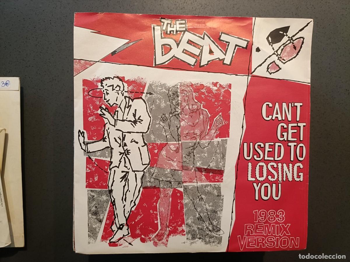 Discos de vinilo: The Beat - Can&acute;t get used to losing you (1983 Remix Versi&oacute;n) - Single sello Go Feet 1983