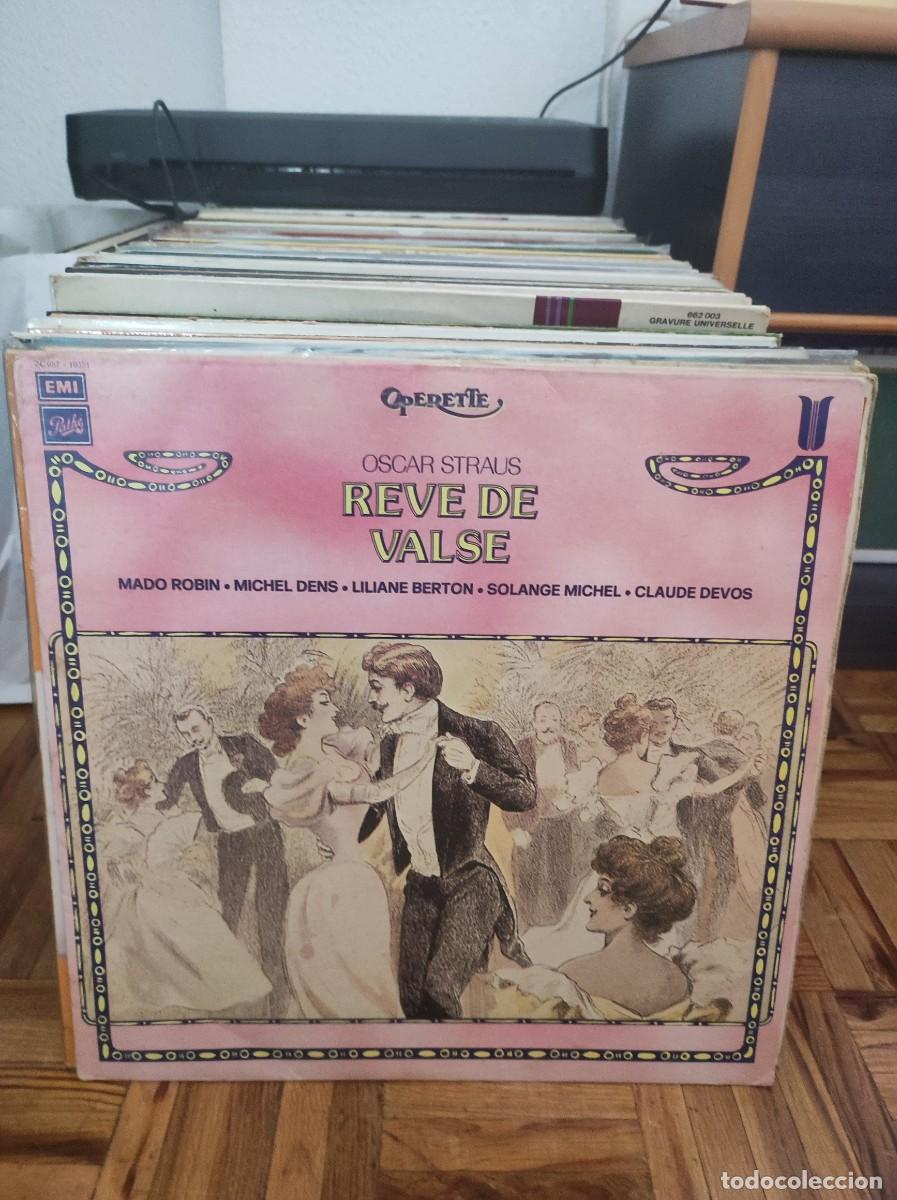 Discos de vinilo: Lote de 35 Discos de Vinilo LP (33 RPM) - Chanson Fran&ccedil;aise, Instrumental, Folklore y Pop Cl&aacute;sico