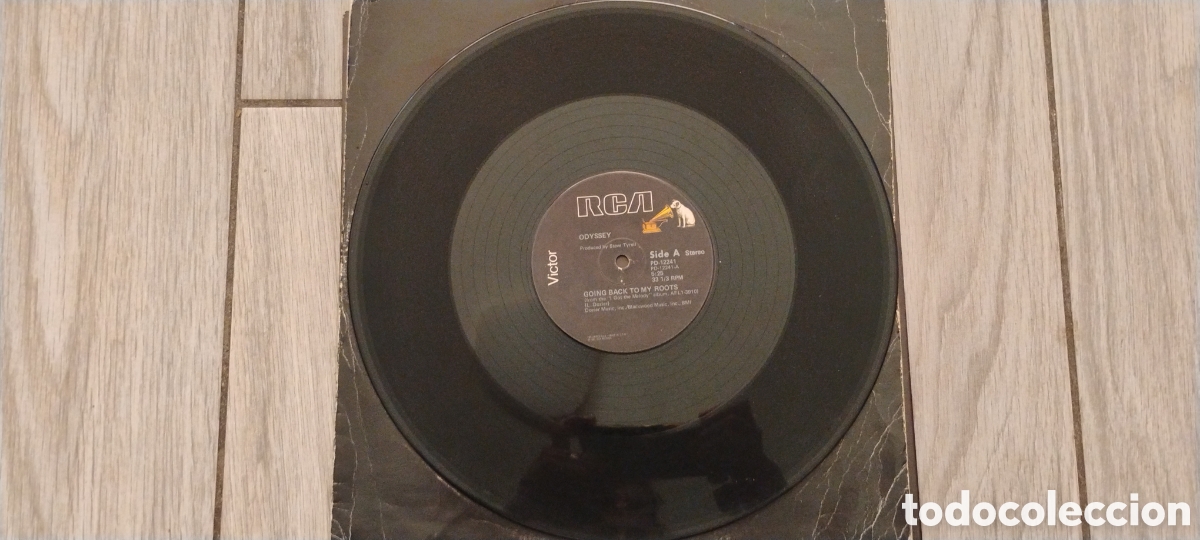 Discos de vinilo: ODYSSEY-GOING BACK TO MY ROOTS-MAXI-RCAVICTOR/US-IB