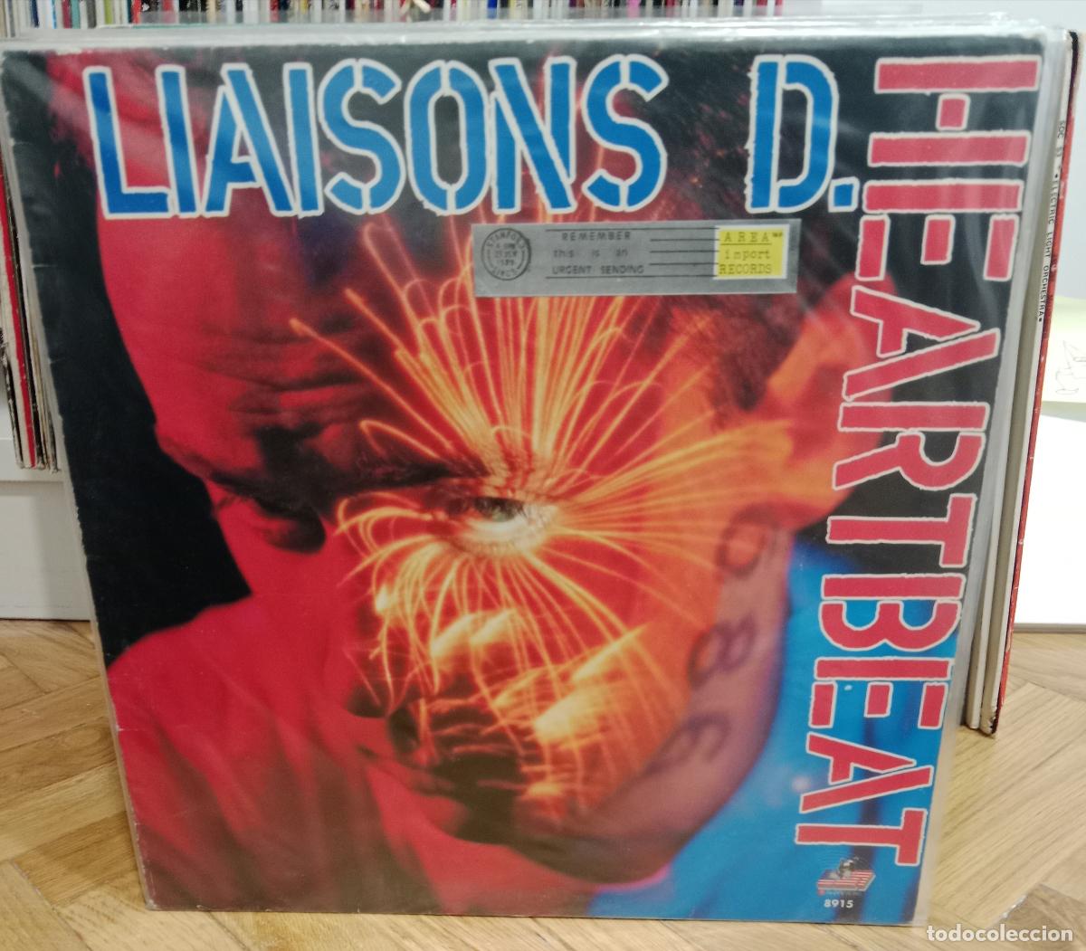 Discos de vinilo: Liaisons D. &ndash; Heart Beat Maxi Belgica 1989