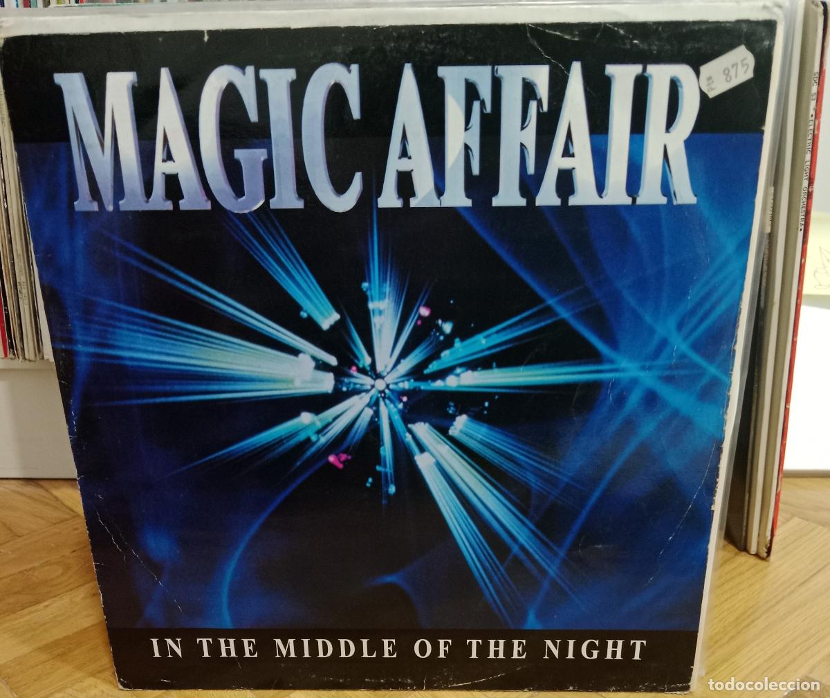Discos de vinilo: Magic Affair &lrm;&ndash; In The Middle Of The Night Maxi Alemania 1994