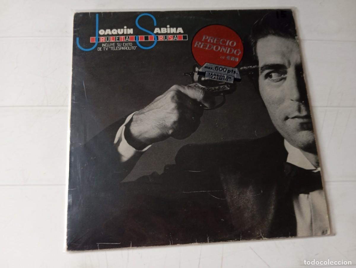 Discos de vinilo: LP JOAQUIN SABINA - RULETA RUSA