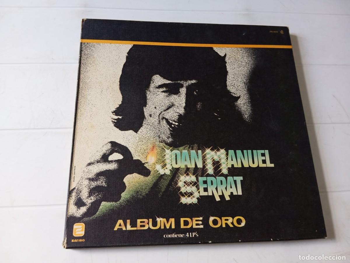 Discos de vinilo: LP JUAN MANUEL SERRAT - ALBUM DE ORO (4 DISCOS)