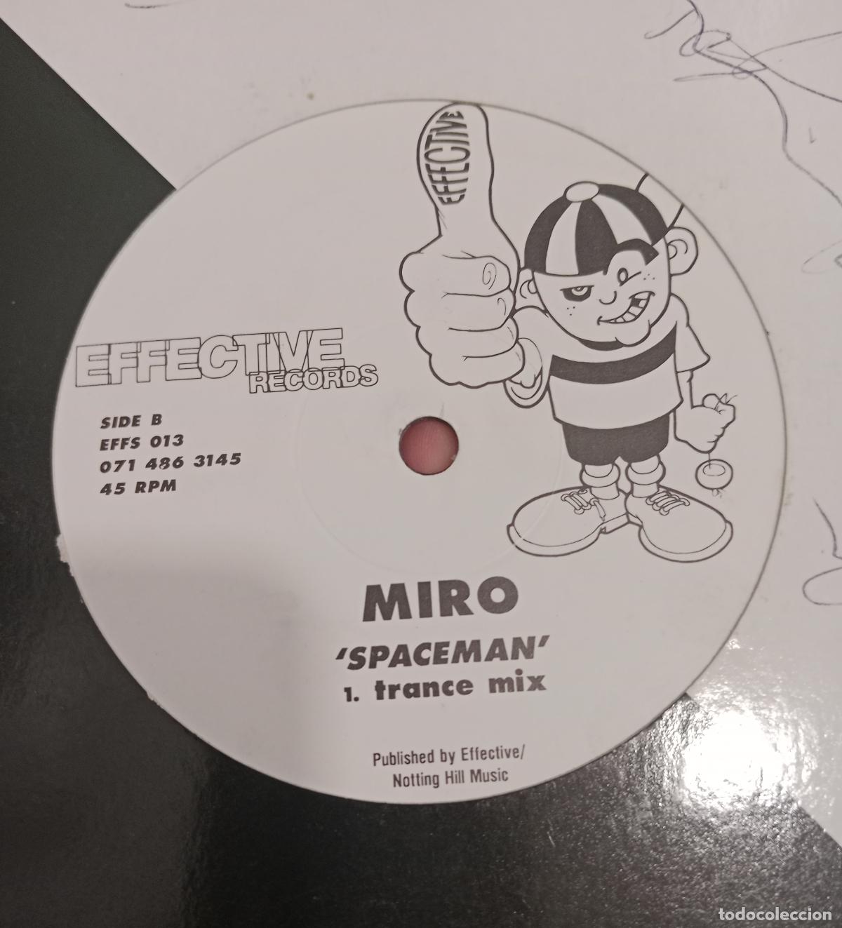 Discos de vinilo: Miro &lrm;&ndash; Spaceman Maxi UK 1994
