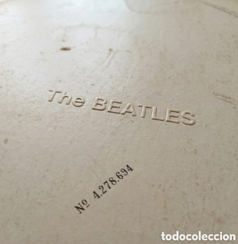 Discos de vinilo: The Beatles - White Album 1968 - 1&ordf; Edici&oacute;n Espa&ntilde;ola Numerada - Vinilos Impecables