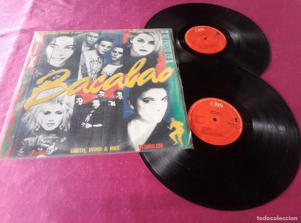 Discos de vinilo: BACALAO 3 MIX DOBLE 1988 LP L32 4 1