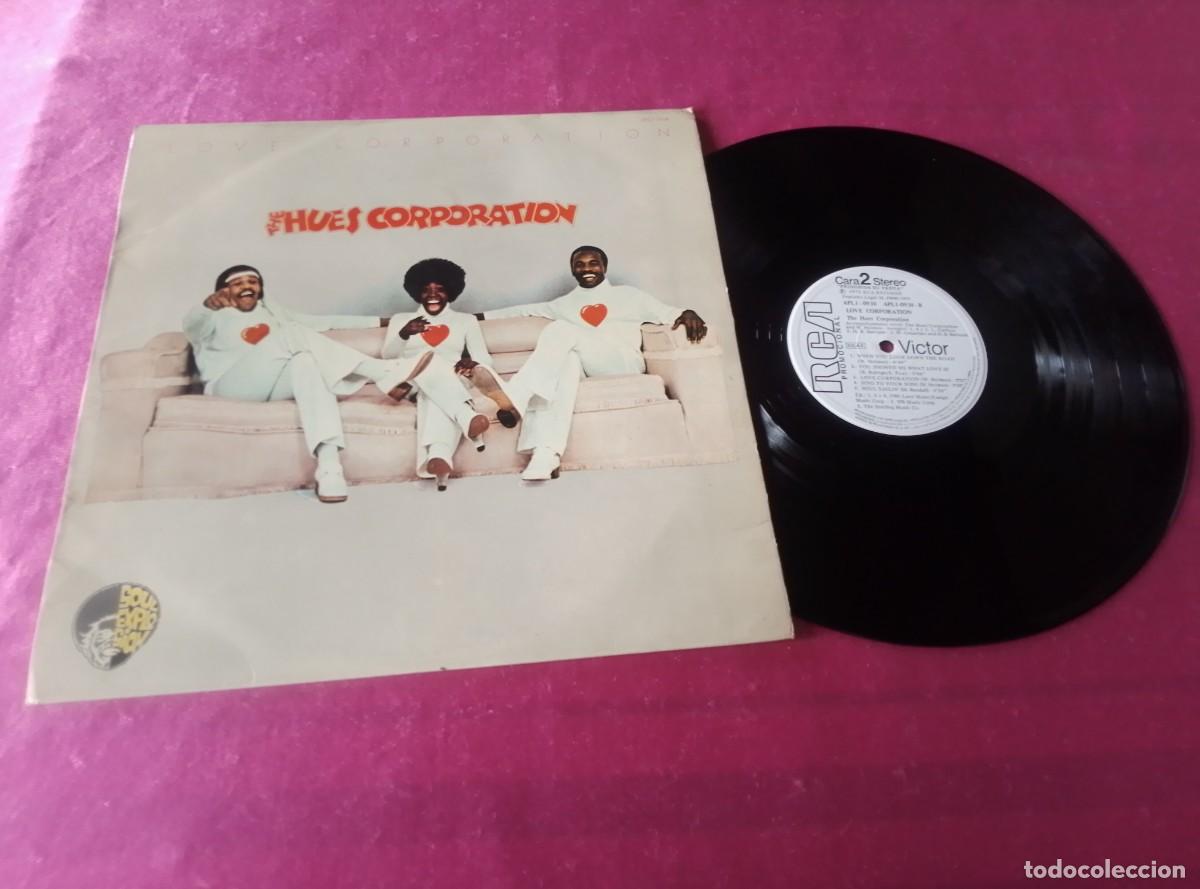 Discos de vinilo: LOVE CORPORATION THE HUES CORPORATION PROMOCIONAL LP L32 4 1
