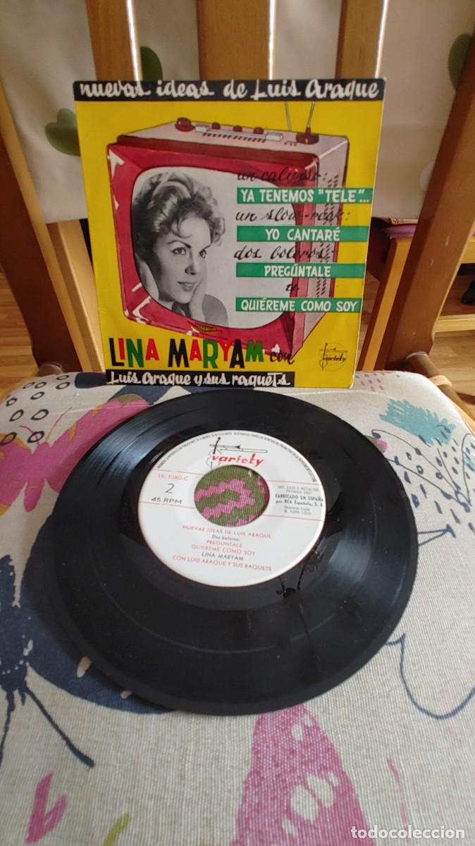 Discos de vinilo: LINA MARYAM-EP YA TENEMOS TELE +3-NUEVO