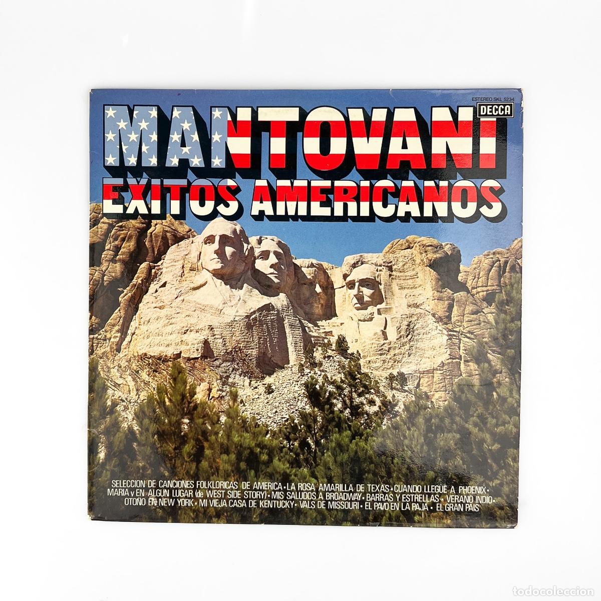 Discos de vinilo: LP. Mantovani And His Orchestra. Exitos Americanos