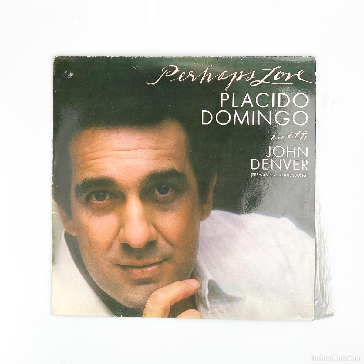 Discos de vinilo: LP. Placido Domingo. Perhaps Love