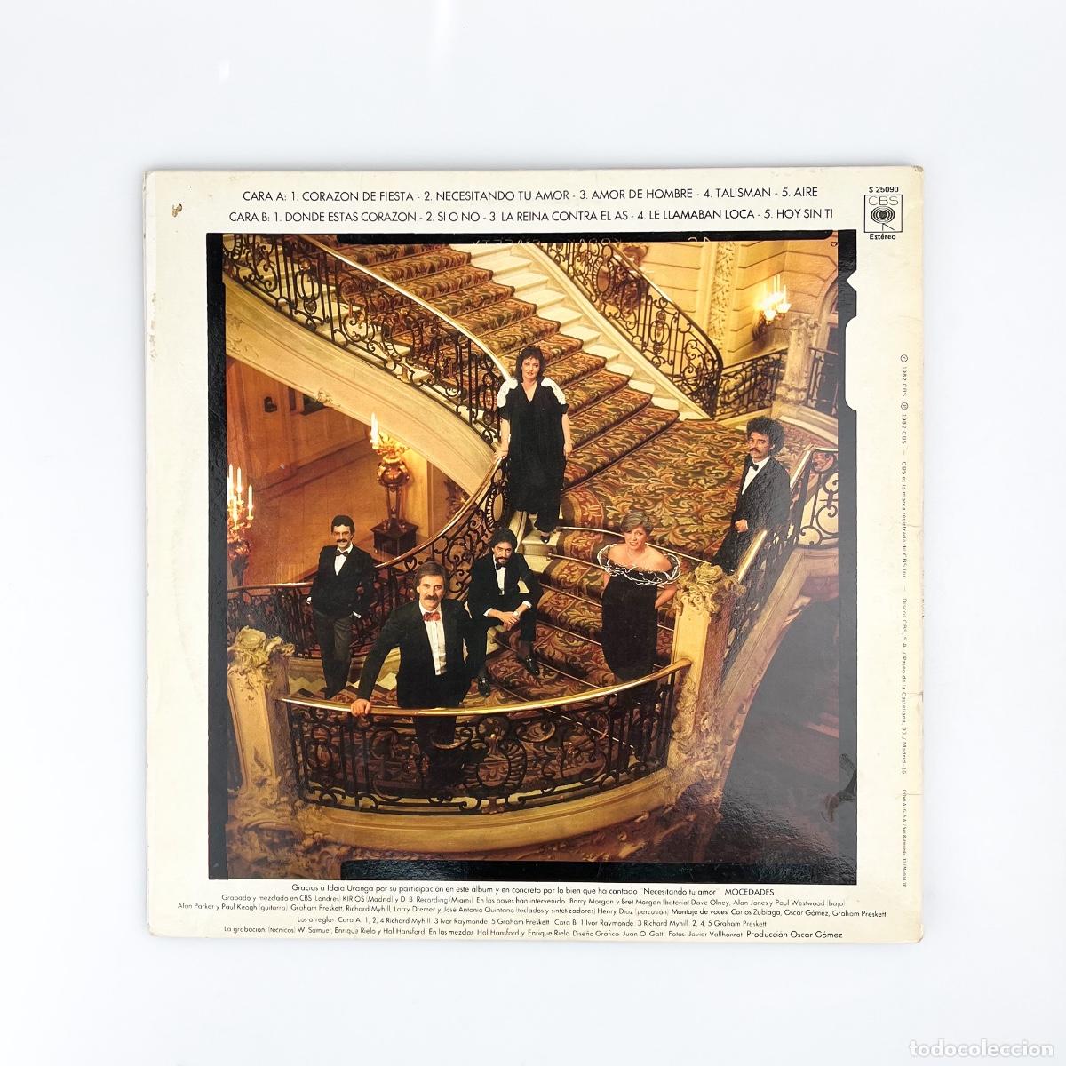Discos de vinilo: LP. Mocedades. Amor De Hombre - Foto 2