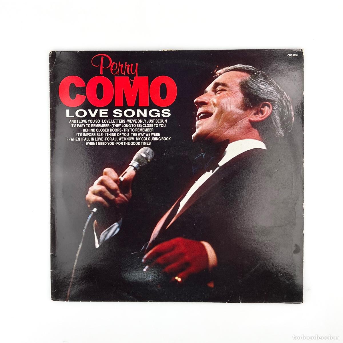 Discos de vinilo: LP. Perry Como. Love Songs - Foto 1