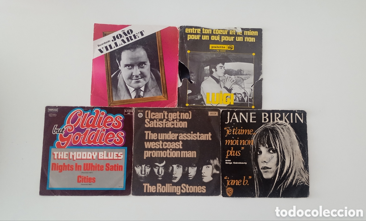 Discos de vinilo: Lote de singles a&ntilde;os 60 (III)