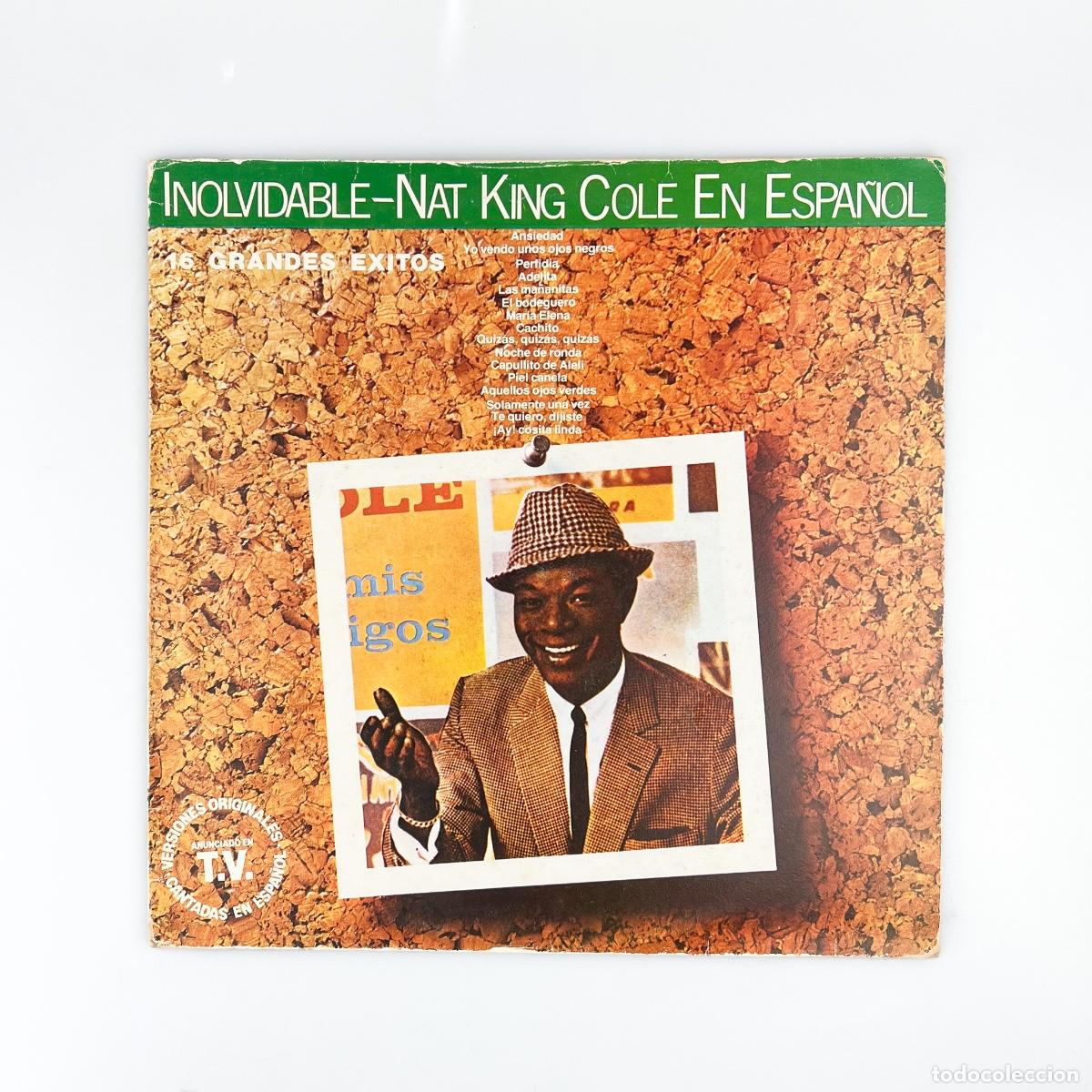 Discos de vinilo: LP. Nat King Cole. Inolvidable - Nat King Cole En Espa&ntilde;ol