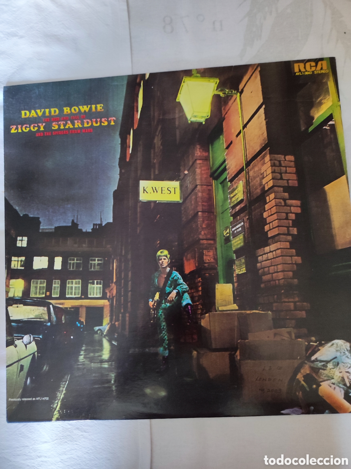 Discos de vinilo: DAVID BOWIE - THE RISE AND FALL OF ZYGGY STARDUST AND THE SPIDERS FROM MARS