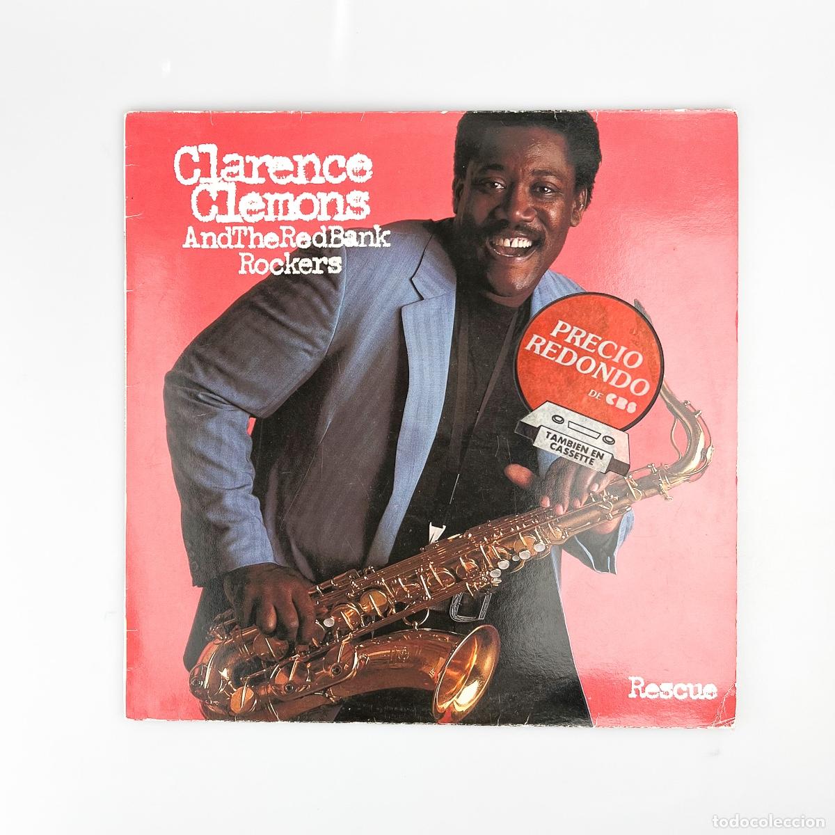 Discos de vinilo: LP. Clarence Clemons And The Red Bank Rockers. Rescue