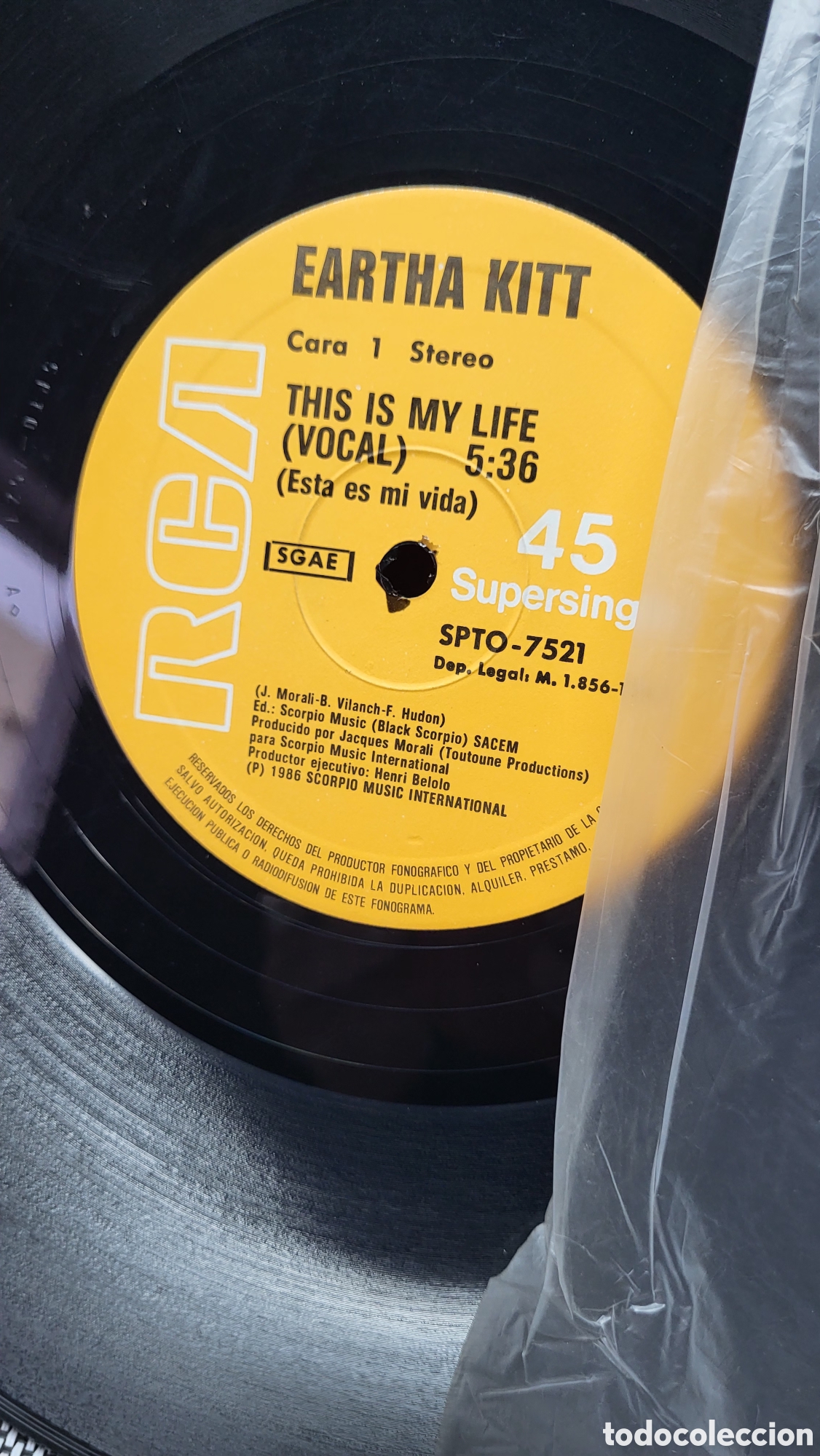 Discos de vinilo: Disco vinilo Eartha Kitt - Foto 2