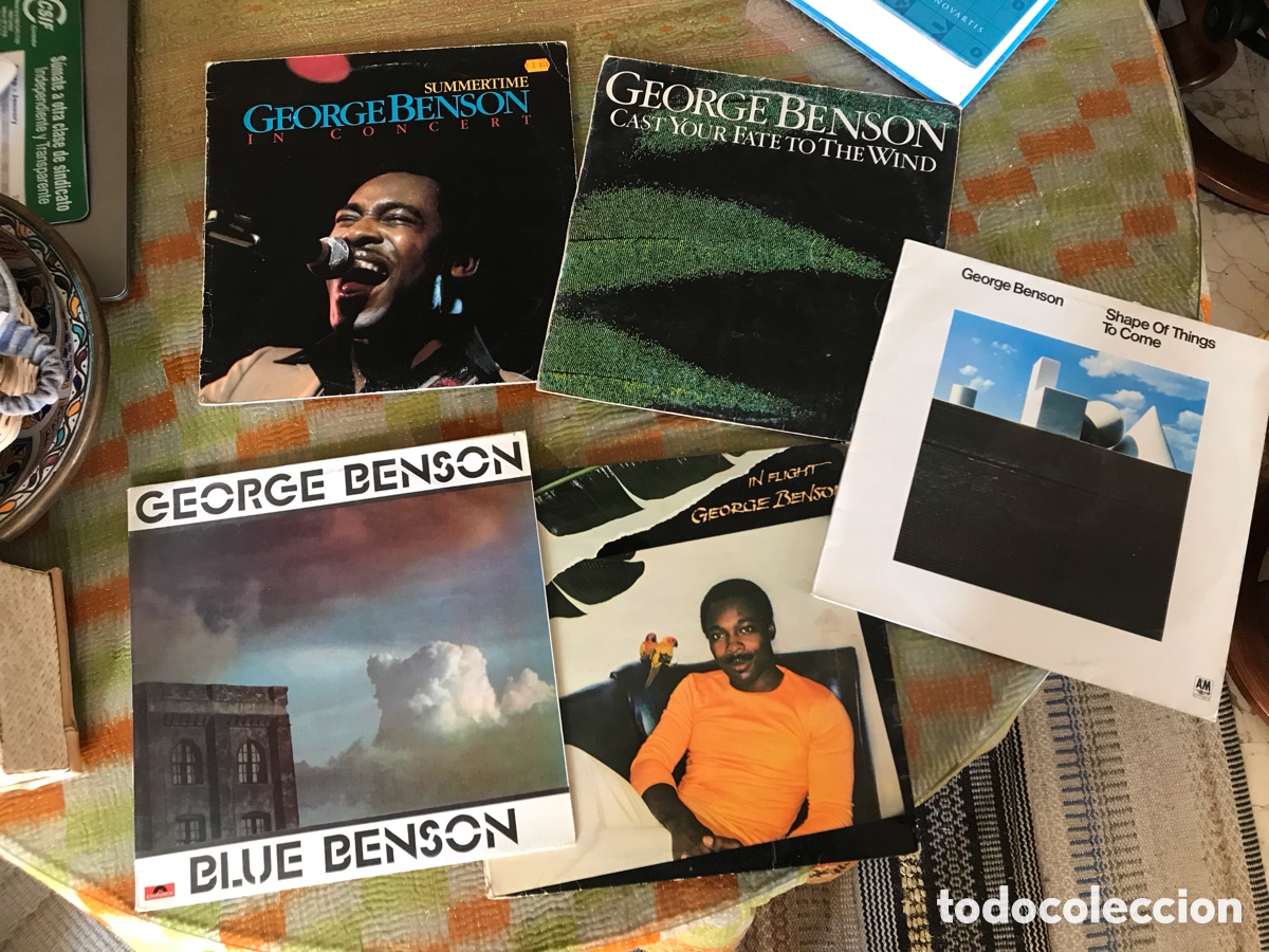 Discos de vinilo: George Benson. Cinco LP&rsquo;s.