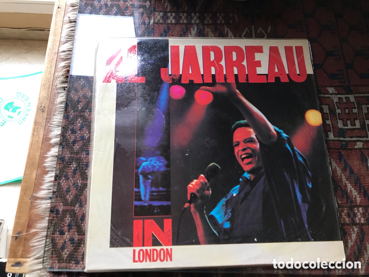 Discos de vinilo: Al Jarreau in London.