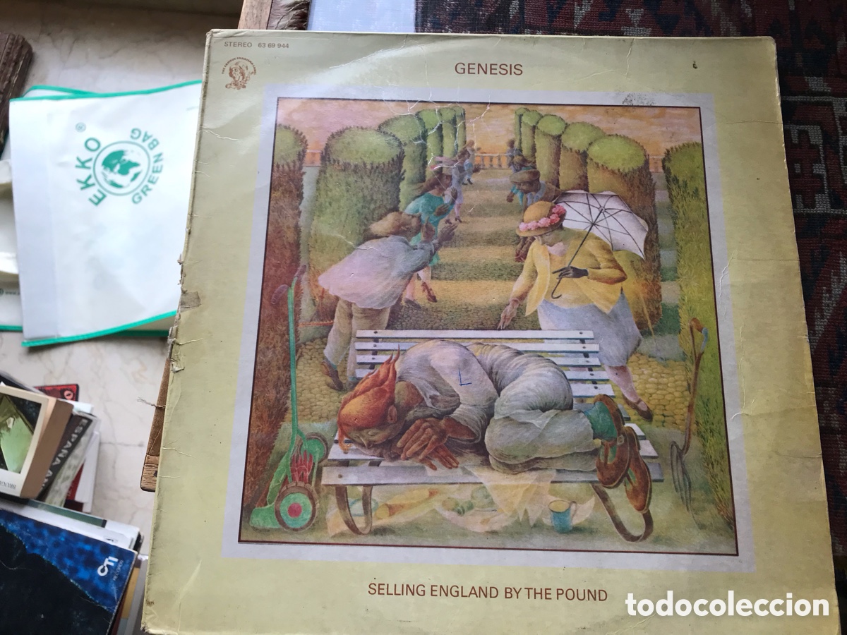 Discos de vinilo: Selling England by the pound. G&eacute;nesis