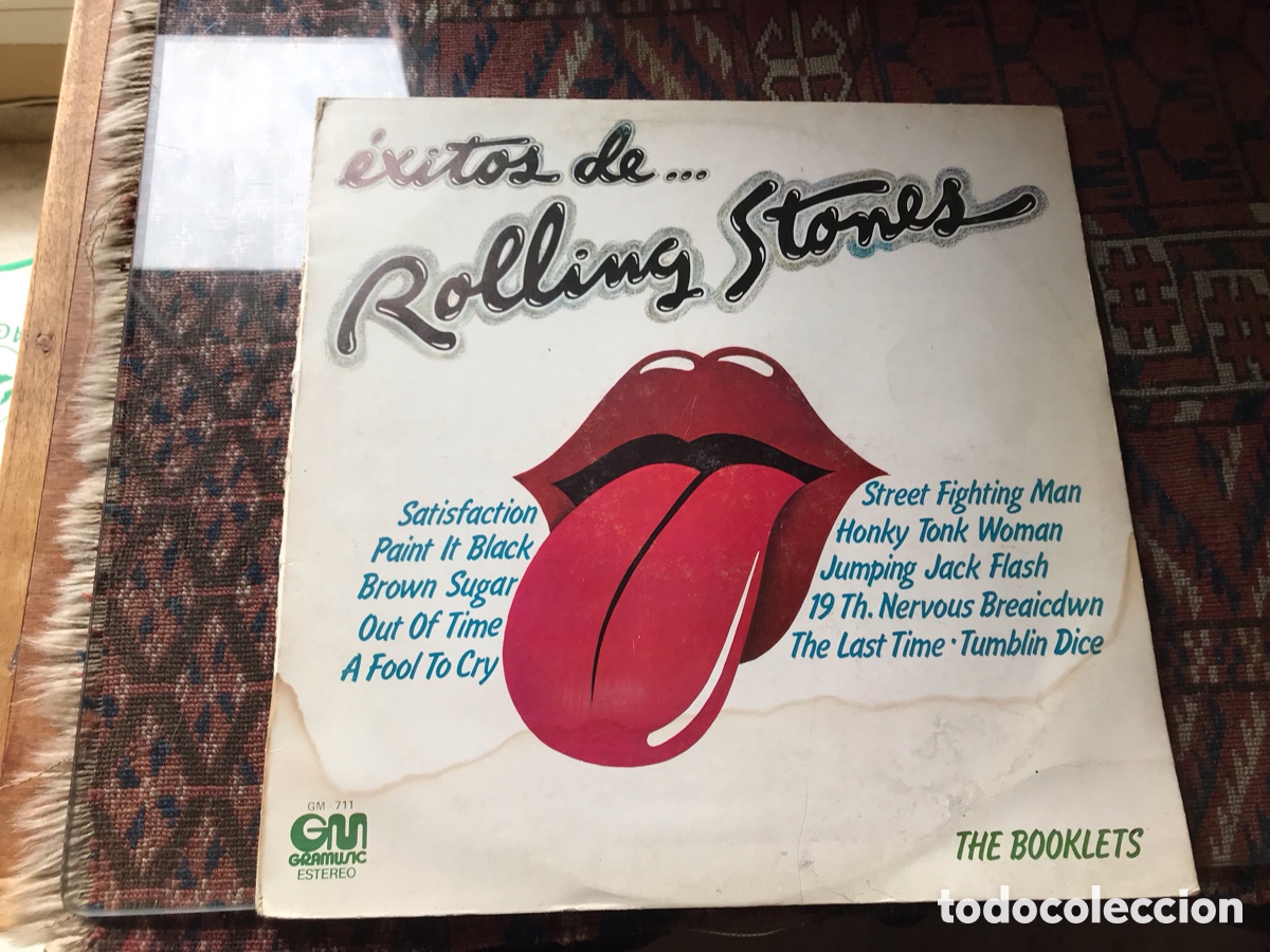 Discos de vinilo: &Eacute;xitos de&hellip;Rolling Stones. The booklets.