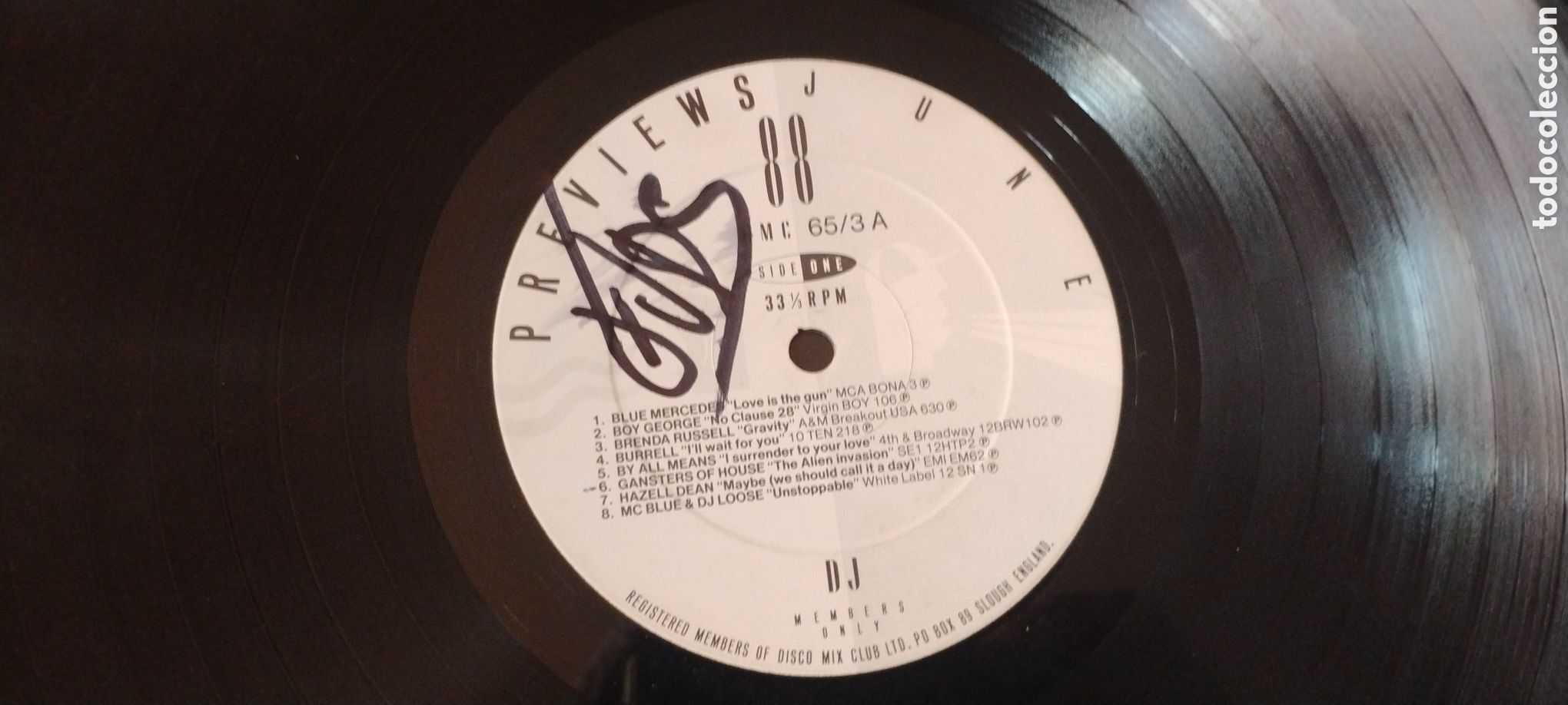 Discos de vinilo: JUNE 88 PREVIEWS-VARIOUS-LP-DMC/UK-IB - Foto 2