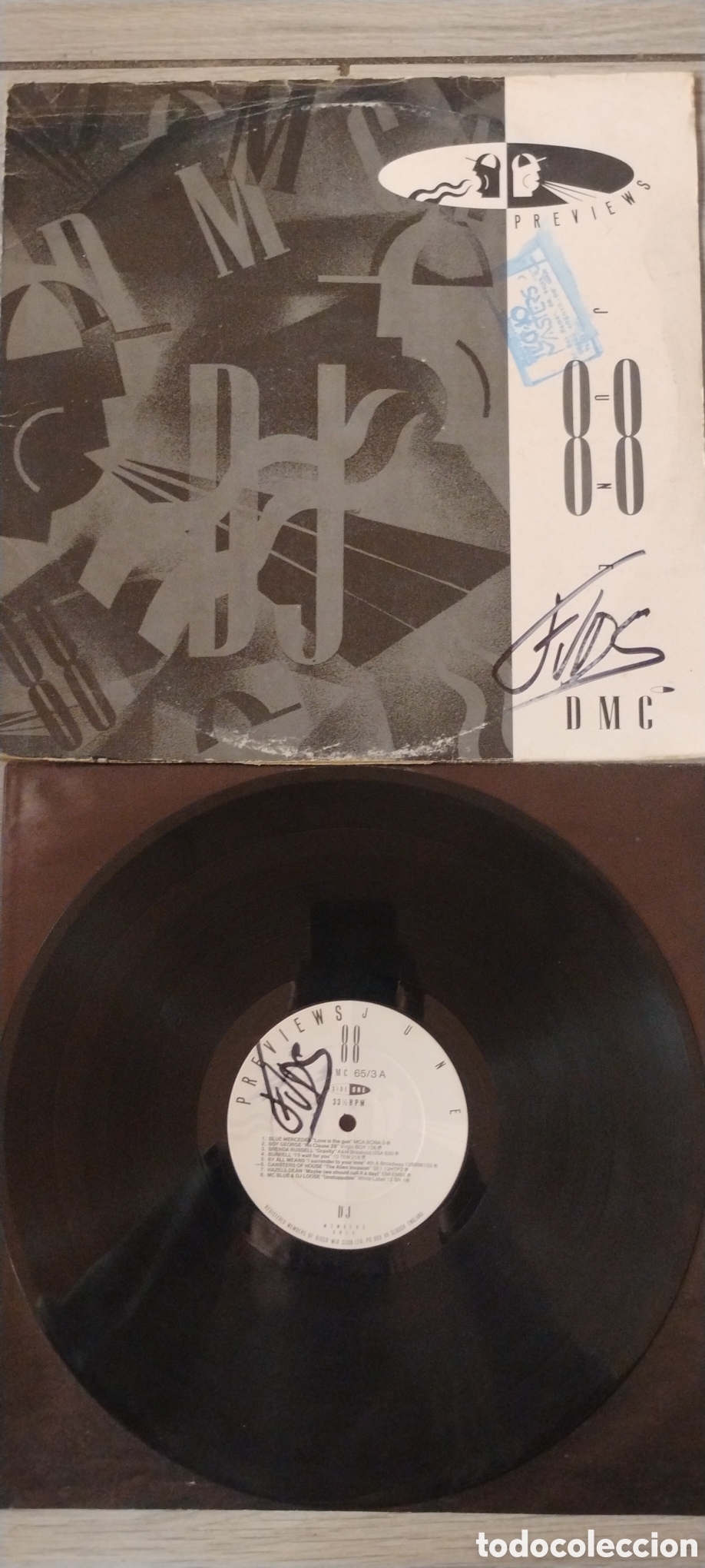 Discos de vinilo: JUNE 88 PREVIEWS-VARIOUS-LP-DMC/UK-IB - Foto 3