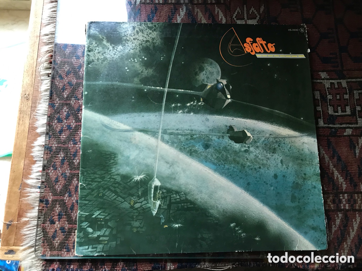 Discos de vinilo: Asfalto. 1978. Chapa discos