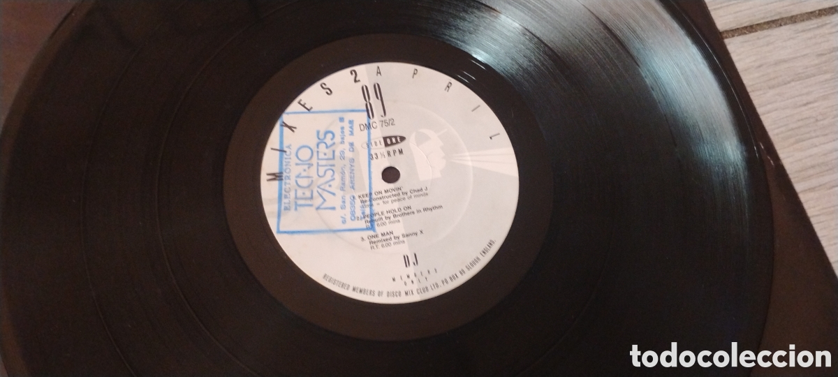 Discos de vinilo: APRIL 89 MIXES 2-VARIOUS-LP-DMC/UK-IB - Foto 2